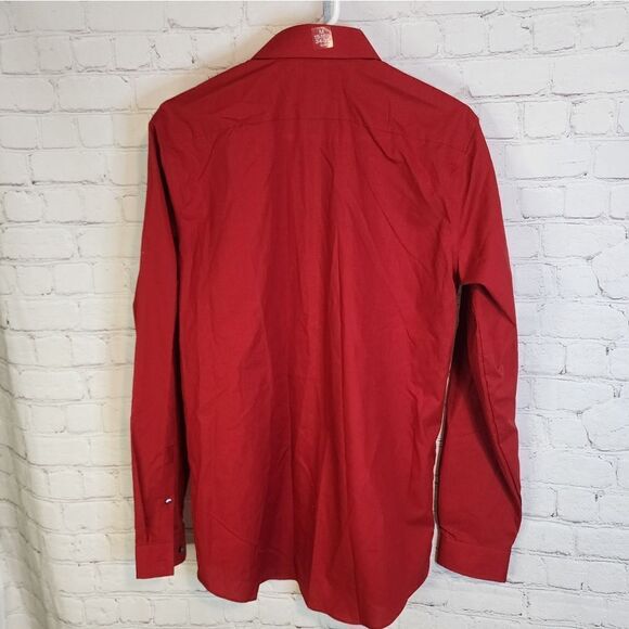 Men's JF J. Ferrar "Slim Fit" longsleeve button-down shirt - Picture 5 of 5